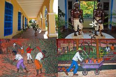 55 Cuba - Trinidad - Valle de los Ingenios - Manaca Iznaga Hacienda - Slave Statue, Paintings.jpg